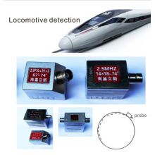 NDT locomotora de detección, combinación de neumáticos Single / Two / Three / Cuatro sonda de cristal (GZHY-Probe-011)